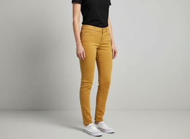 hm spodnie zimowe: H&M, Jeansy damskie, rozmiar S — 7