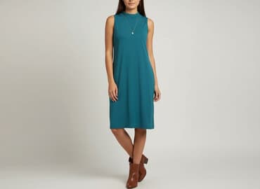 eleganckie sukienki z krótkim rękawem: Terranova, Sukienka damska, rozmiar S — 8