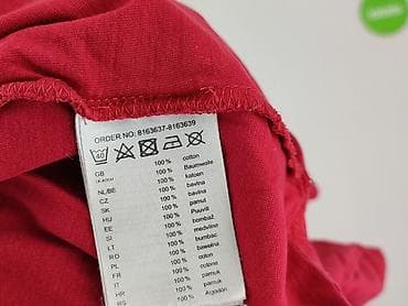 koszulka basic oversize: Jean Pascale, Koszulka dla mężczyzn, rozmiar S — 6