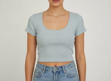 crop sukienki: House, Top damski, rozmiar L — 6