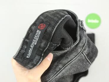 jeansy plus size wysoki stan: M.Sara, Jeansy damskie, S — 4