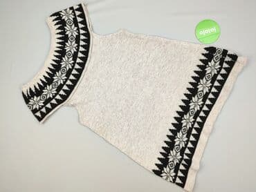 sweter z dużymi oczkami: Sukienka damska, L — 3