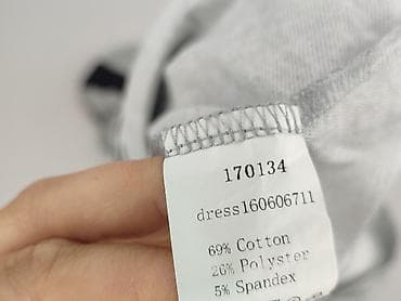 marc jacobs clothes: Sukienka damska bez rękawów z kapturem, sportowa - Kolor: jasnoszary — 5