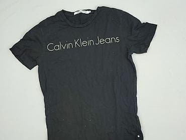 bluzki ck: Calvin Klein Jeans, T-shirt damski, rozmiar S — 1