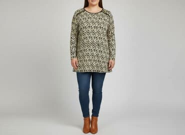 koszule modna kiecka: Tunika damska, rozmiar 3XL — 1