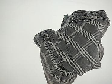 pull and bear cargo: Spodnie męskie Cropp, rozmiar S - Wzór: ciemnoszara krata z jasnymi — 5