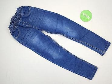 bluza dkny: Spodnie jeansowe, Little kids, 9 lat, 128/134, stan - Idealny — 2