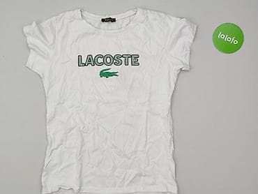 t shirt smog basic: Lacoste, T-shirt damski, rozmiar L — 2