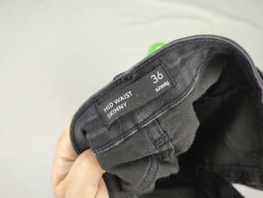 czarne spodnie z dziurami sinsay: Sinsay, Jeans for women, size S — 5