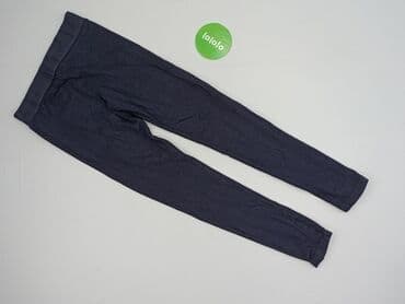 legginsy granatowe damskie: Legginsy Eleganckie damskie, rozmiar M — 3