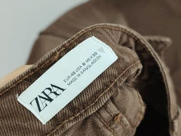 spodnie materiałowe zara: Zara, Spodnie materiałowe damskie, rozmiar L — 4