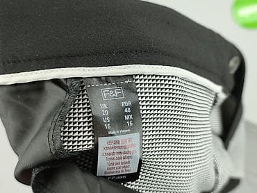 spodnie lata 40: F&F, Spodnie materiałowe damskie, rozmiar XL — 4