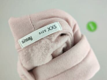 sinsay bluzy chłopięce: Sinsay, Bluza z kapturem damska, rozmiar 2XS — 4