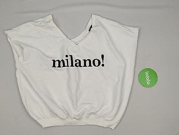 bluzka adidasa: MILANO ITALY, T-shirt damski, rozmiar 7XL — 2
