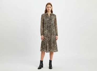 sukienki w panterkę zara: Marks & Spencer, Sukienka damska, rozmiar S — 6
