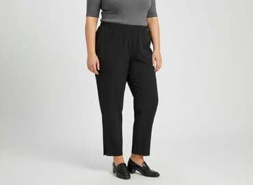 f f majtki damskie: Spodnie materiałowe damskie, rozmiar 4XL — 6