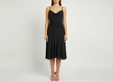 czarna sukienka z diamencikami: Rose, Sukienka damska, rozmiar M — 1