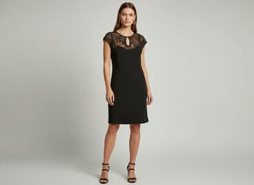 sukienki wieczorowe małe czarne: Women`s dress, size S — 1