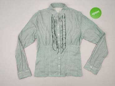 bluzka w paski zielone: Bluzka damska, rozmiar S — 3