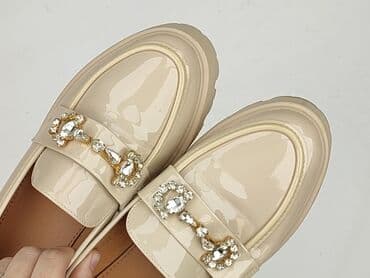 brazowe klapki ccc: Półbuty damskie, rozmiar 38 — 5