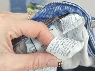 zara spodnie o kroju full length: Zara, Jeansy damskie, rozmiar M — 5