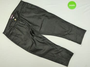 srebrne jeansy: Jeans for women, size 4XL — 2