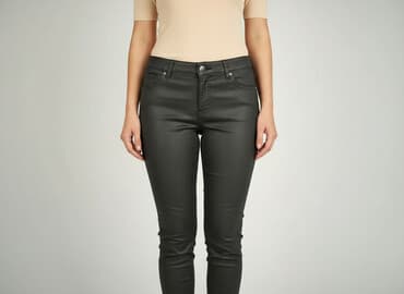 oleksy trampki czarne: Cecil, Spodnie materiałowe damskie, rozmiar S — 7