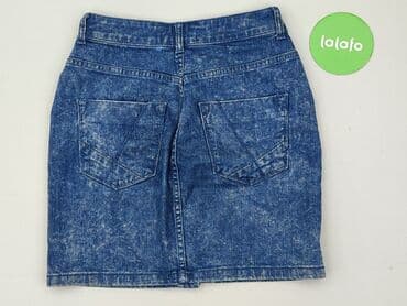 spodenko spódniczka jeans: Spódnica damska, rozmiar S — 3