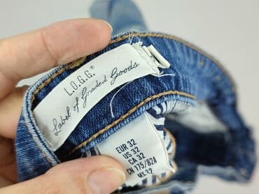jeansy damskie podarte: H&M, Shorts for women, size 2XS (EU 32) — 4