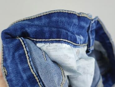 przecierane jeansy: Jeansy damskie, rozmiar M — 5