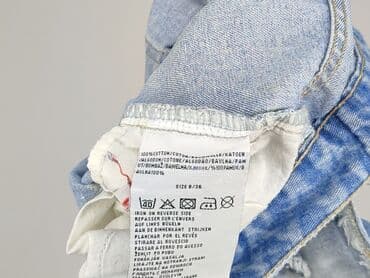 szorty postrzępione: Vintage Denim, Szorty damskie, rozmiar S — 5