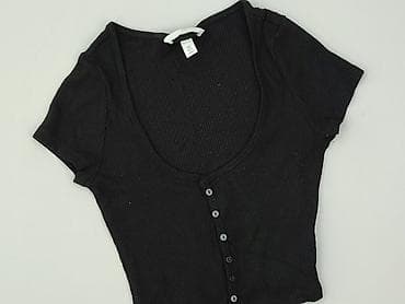 bluzki drapowana: H&M, Top damski, rozmiar S — 1
