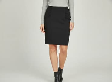 spódnica trapezowa reserved: Reserved, Spódnica damska, rozmiar XS — 6