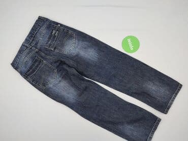 jeansy biale wysoki stan: Spodnie jeansowe, 12 lat, 152, stan - Idealny — 3