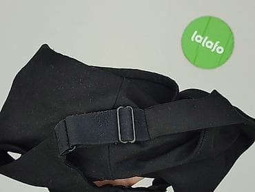 staniki 75g: Czarny sportowy biustonosz damski - Fason: racerback (plecy typu — 6