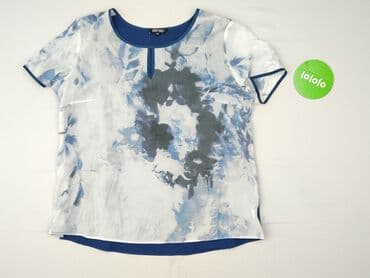 chabrowa bluzki plus size: Bluzka damska, rozmiar XL — 3