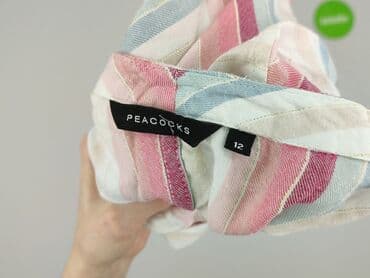 pull and bear koszula lniana: Peacocks, Bluzka damska, rozmiar L — 5