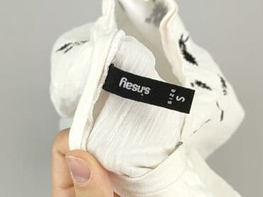 góralska koszula damska z haftem biała: Sinsay, Women`s T-shirt, size S — 5