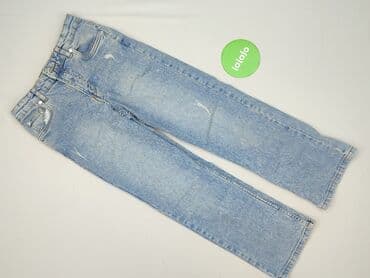 sinsay jeansy denim: Spodnie jeansowe, Sinsay, 10 lat, 140, stan - Bardzo dobry — 2
