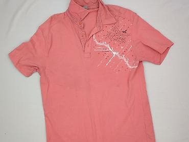 pull amd bear: Rosso, Koszulka polo dla mężczyzn, rozmiar 2XL — 1