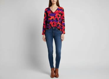 c a bluzy damskie wyprzedaż: Bluzka damska, rozmiar M — 1