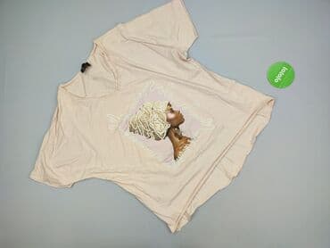 koszulka nocta: Blue shadow, T-shirt damski, 2XL — 2