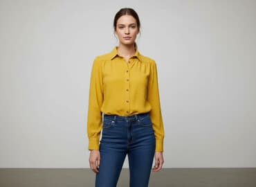 shein bluzka z dekoltem: Shein, Women`s shirt, size L — 1