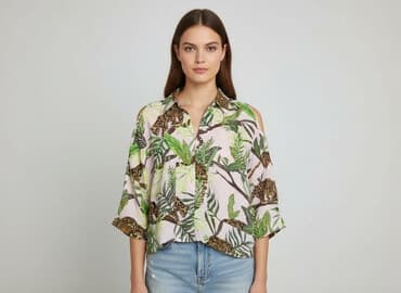 Bershka, Koszula damska, rozmiar S w lalafo.pl Bershka, Koszula damska, rozmiar S