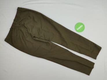 oliwkowe buty: Spodnie materiałowe damskie, rozmiar S — 3