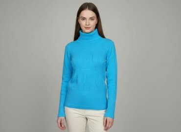 sukienka golf sweter: Golf damski, rozmiar S — 6