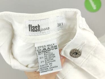 Ubrania damskie: Spodnie materiałowe damskie, M — 4