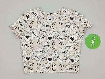 bluzki czerwone: Cropp, T-shirt damski, rozmiar L — 2