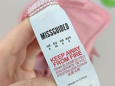 azurowa bluzka: Missguided, Sukienka damska, rozmiar S — 4