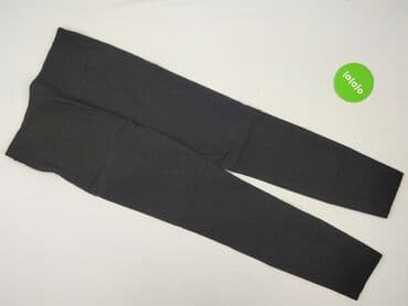 srebrne spodnie mohito: Mohito, Material trousers for women, size M — 3